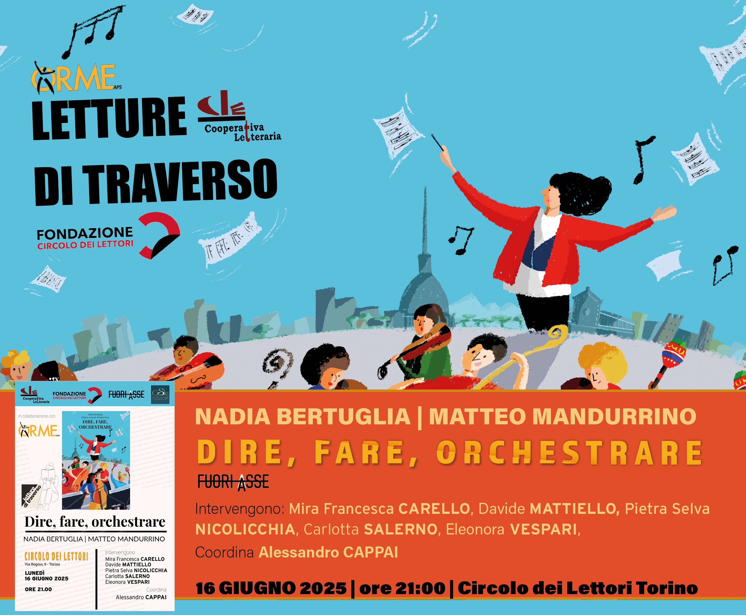 N. Bertuglia| M. Mandurrino “Dire, fare, orchestrare” (FA)