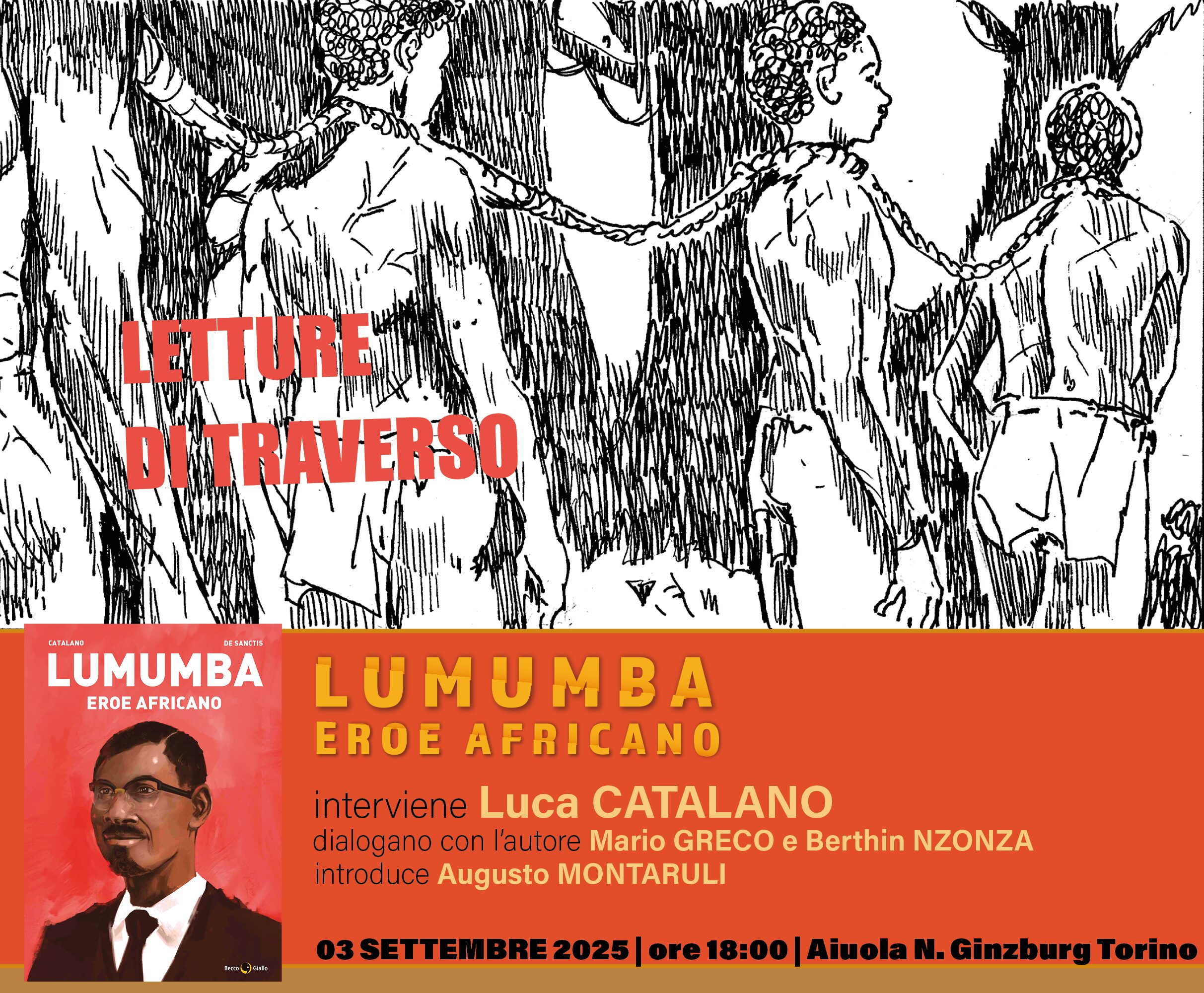 Luca Catalano “Lumumba. Eroe africano” (BeccoGiallo)