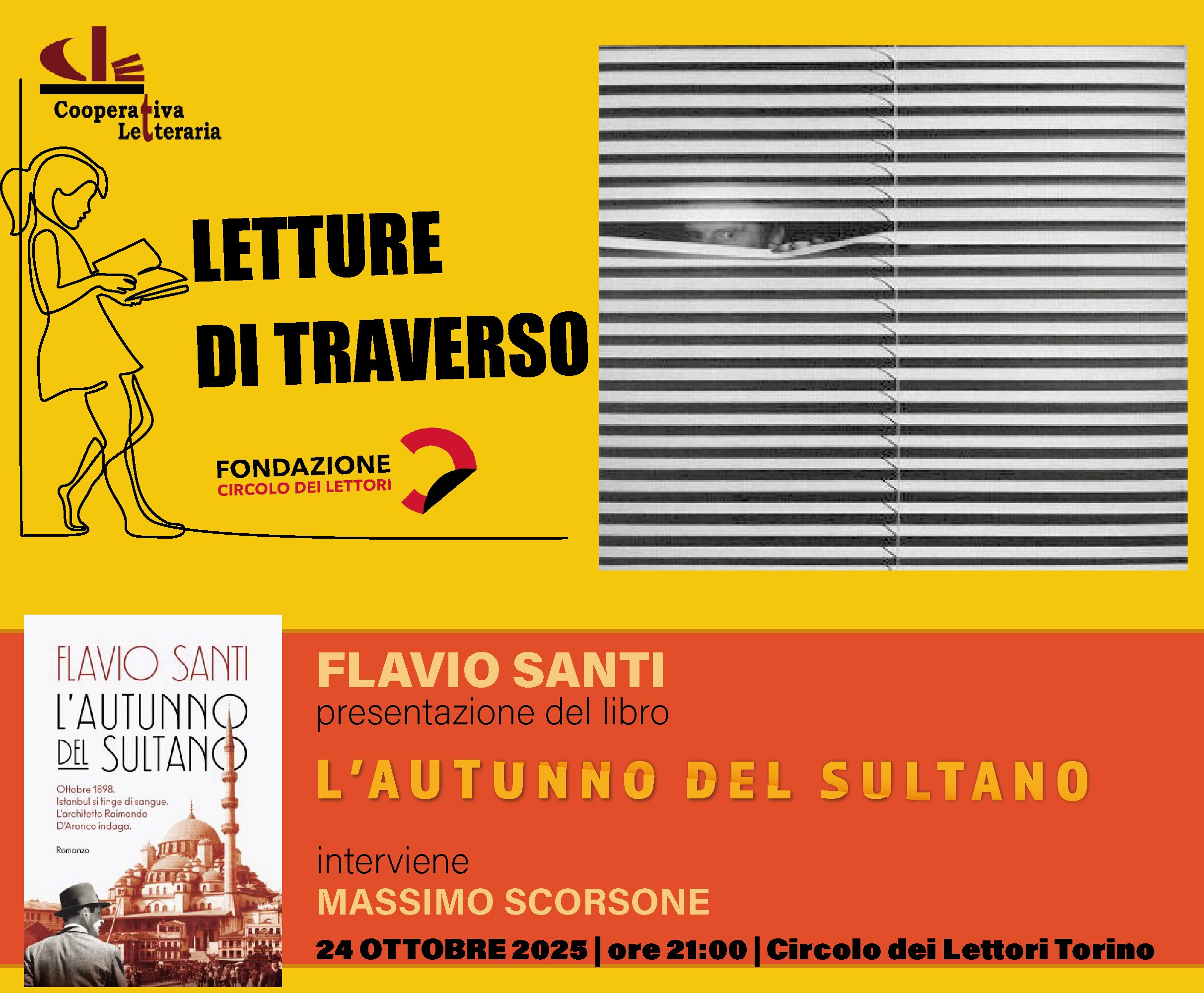 Flavio Santi “L’autunno del sultano” (Solferino)