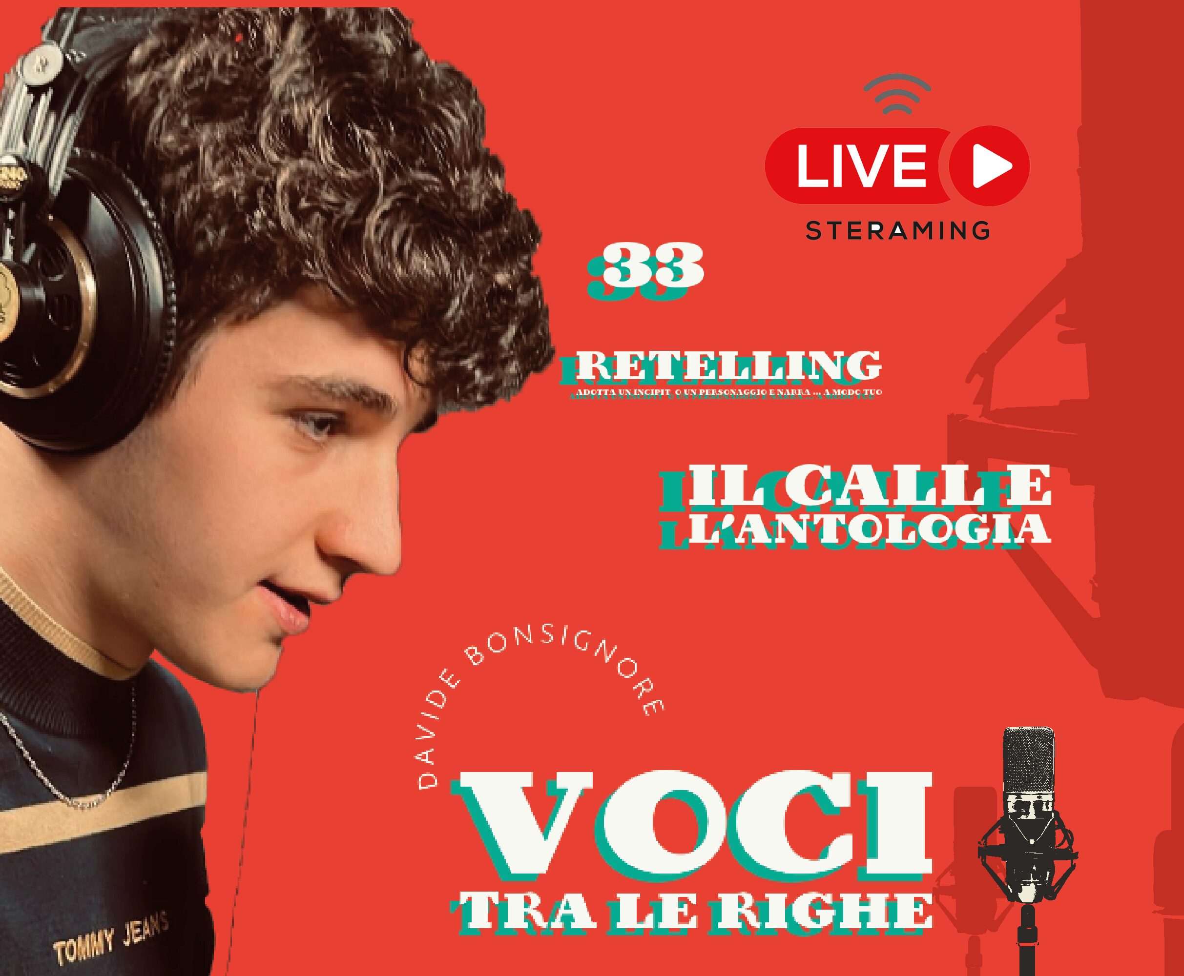 Voci tra le righe – 33 Retelling – Il call e l’antologia