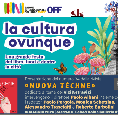 Salone Intern.le del Libro di Torino OFF – «Nuova Tèchne»