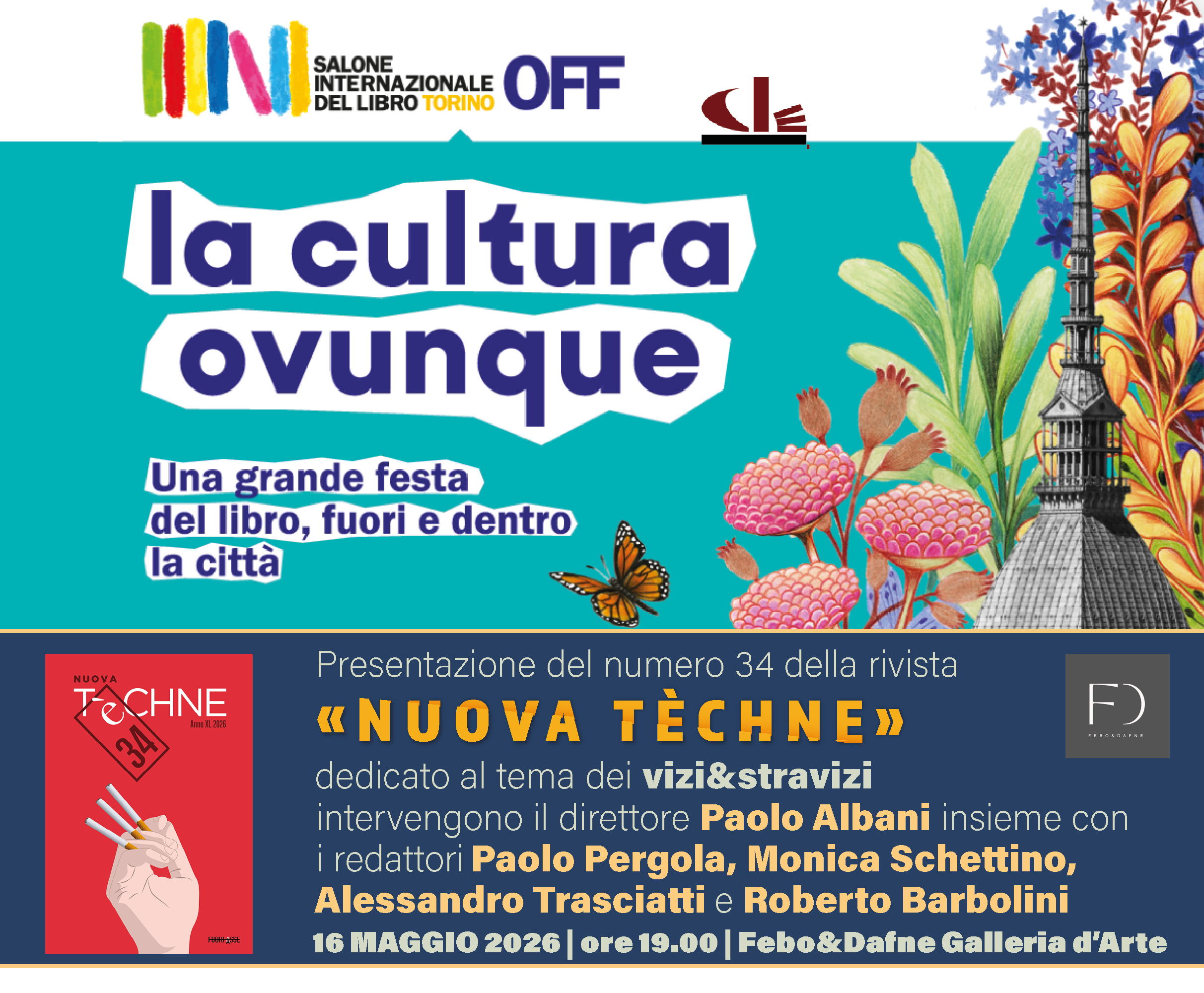 Salone Intern.le del Libro di Torino OFF – «Nuova Tèchne»