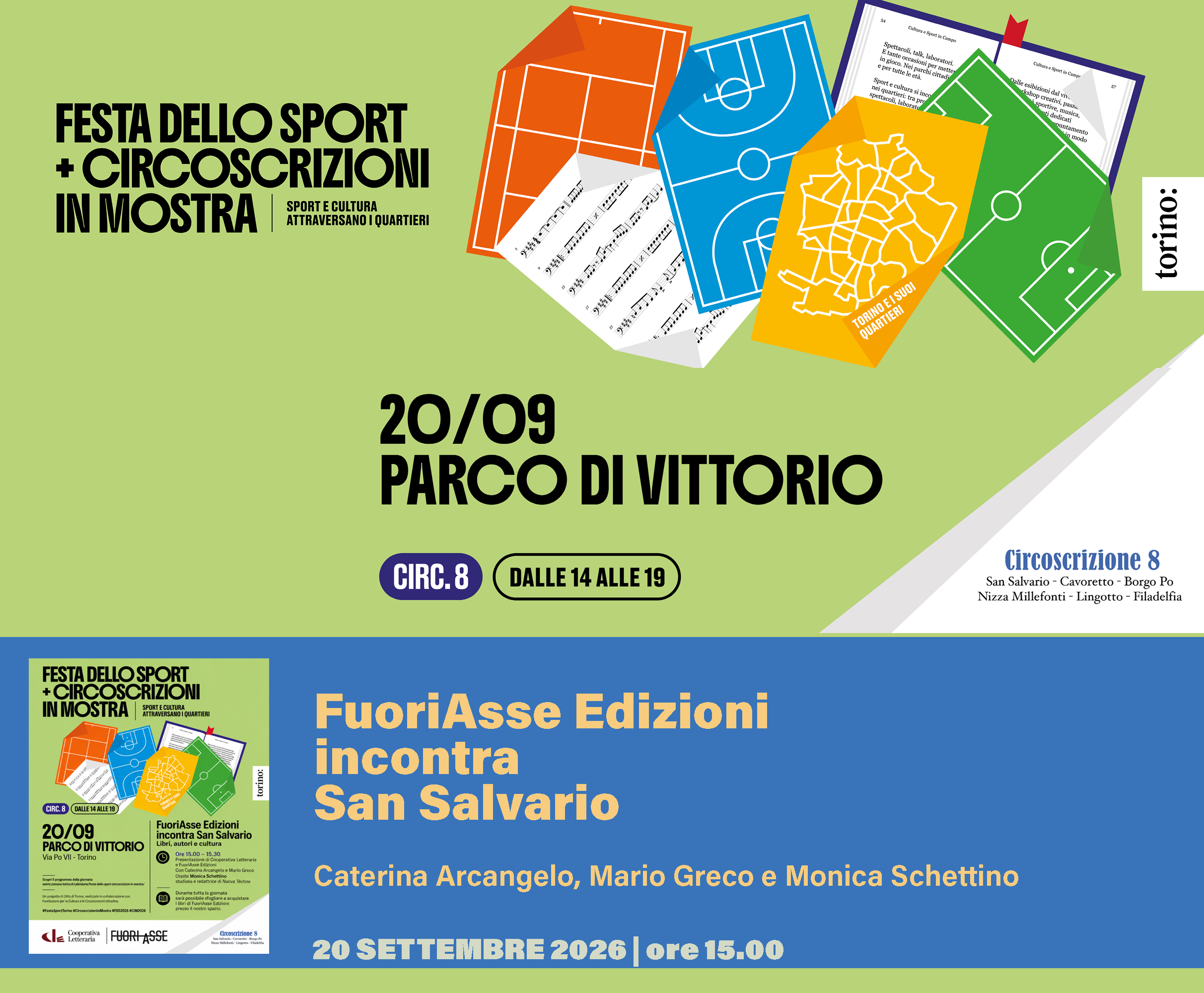 FuoriAsse Edizioni incontra San Salvario. Libri, autori e cultura